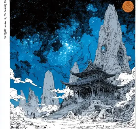 常见疑问分组之间的过渡插图，用书架分隔不同问题区域
